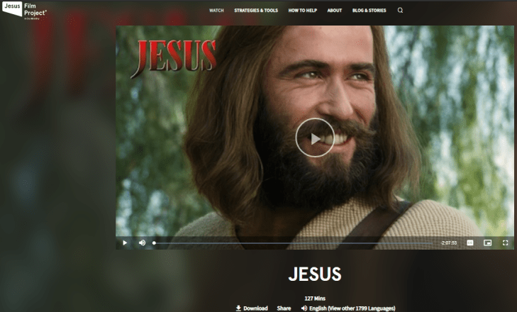 Jesus Film Site Picture